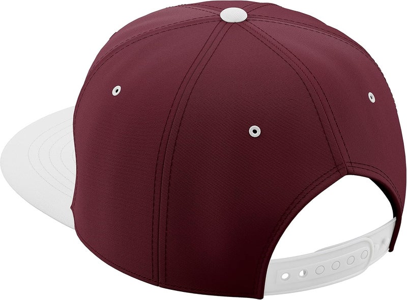 Daxton Store Classic Blank Snapback Flat Bill Visor Hat Cap One Size Adjustable Back - Image 3